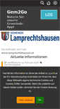 Mobile Screenshot of lamprechtshausen.at